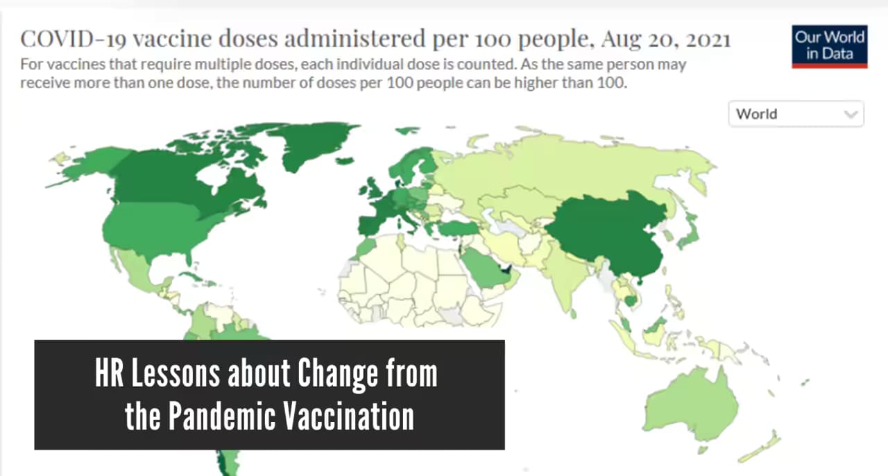 HR Lessons about Change from the Pandemic Vaccination