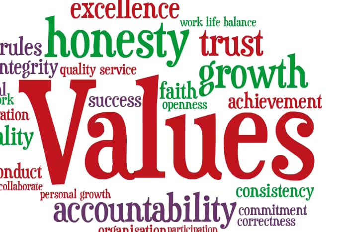 Examples of personal values
